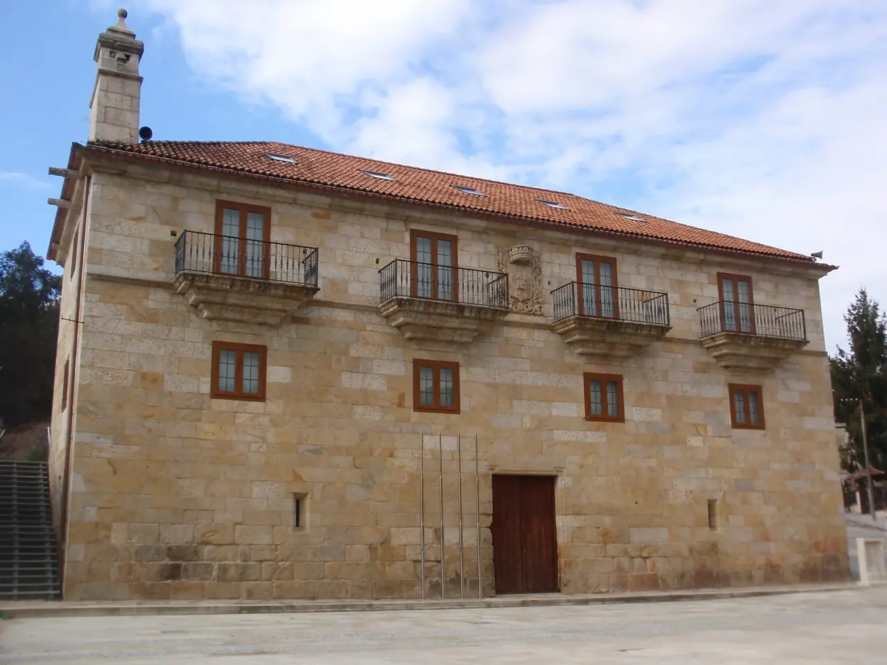 Pazo de Mos, en A Rúa (Mos, Pontevedra)